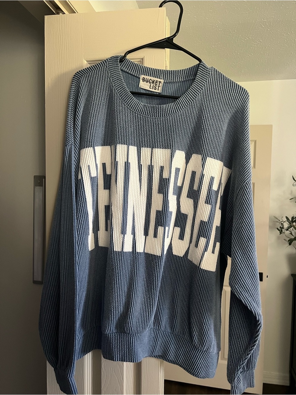 BUCKETLIST Tennessee Ribbed Crewneck Sweater